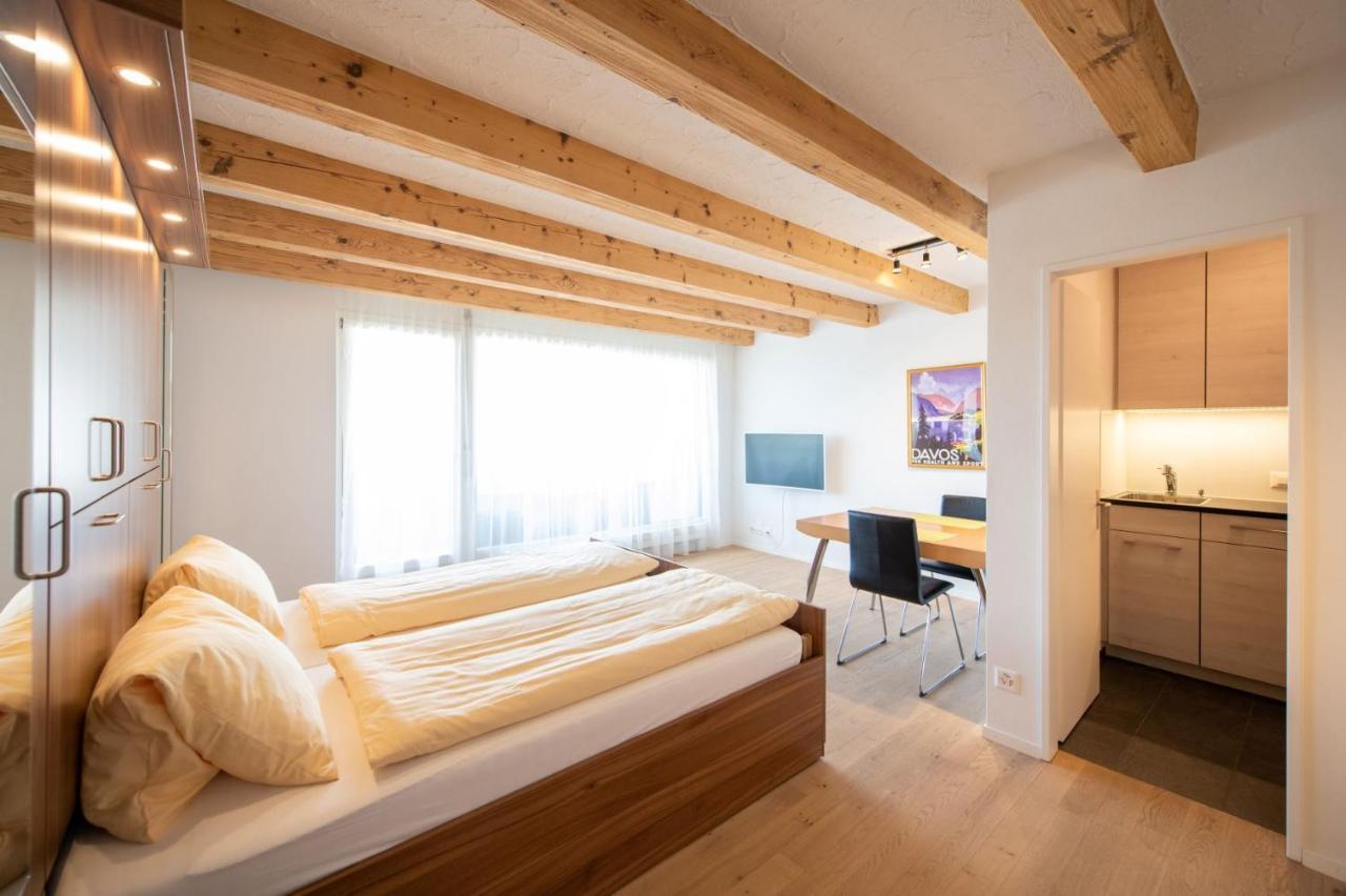 Ferienwohnungen, Carlton Am Park, Davos Platz Ngoại thất bức ảnh