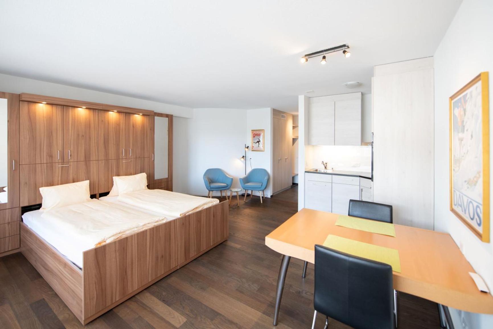 Ferienwohnungen, Carlton Am Park, Davos Platz Ngoại thất bức ảnh
