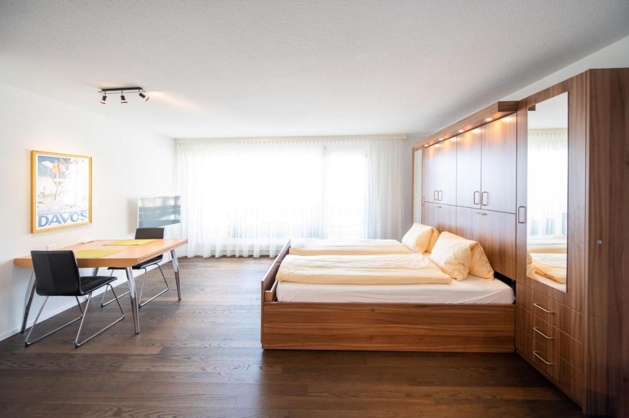 Ferienwohnungen, Carlton Am Park, Davos Platz Ngoại thất bức ảnh