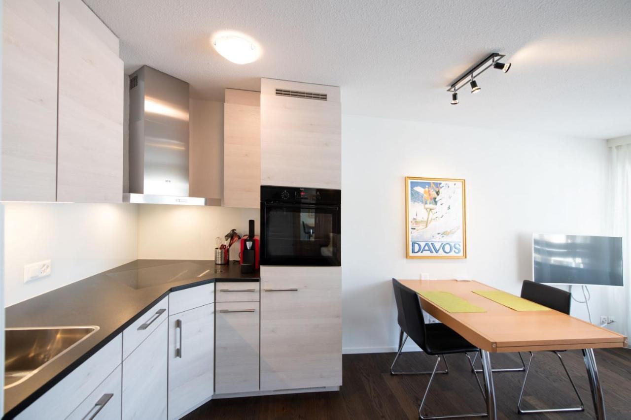Ferienwohnungen, Carlton Am Park, Davos Platz Ngoại thất bức ảnh