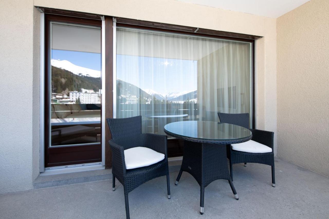 Ferienwohnungen, Carlton Am Park, Davos Platz Ngoại thất bức ảnh