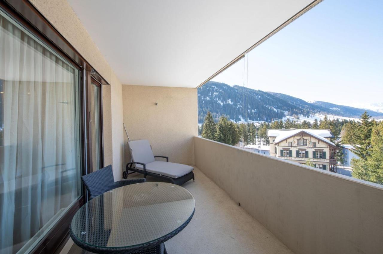 Ferienwohnungen, Carlton Am Park, Davos Platz Ngoại thất bức ảnh