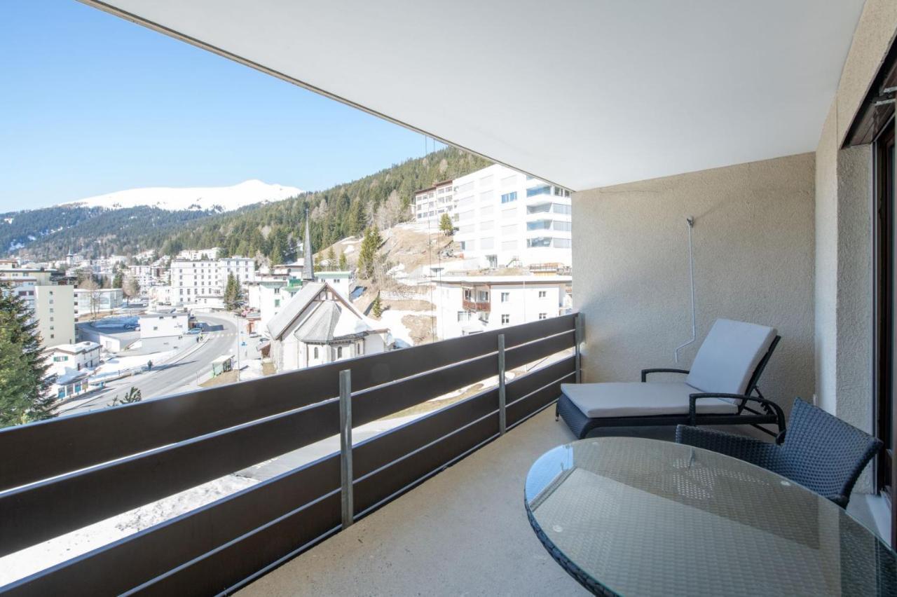 Ferienwohnungen, Carlton Am Park, Davos Platz Ngoại thất bức ảnh