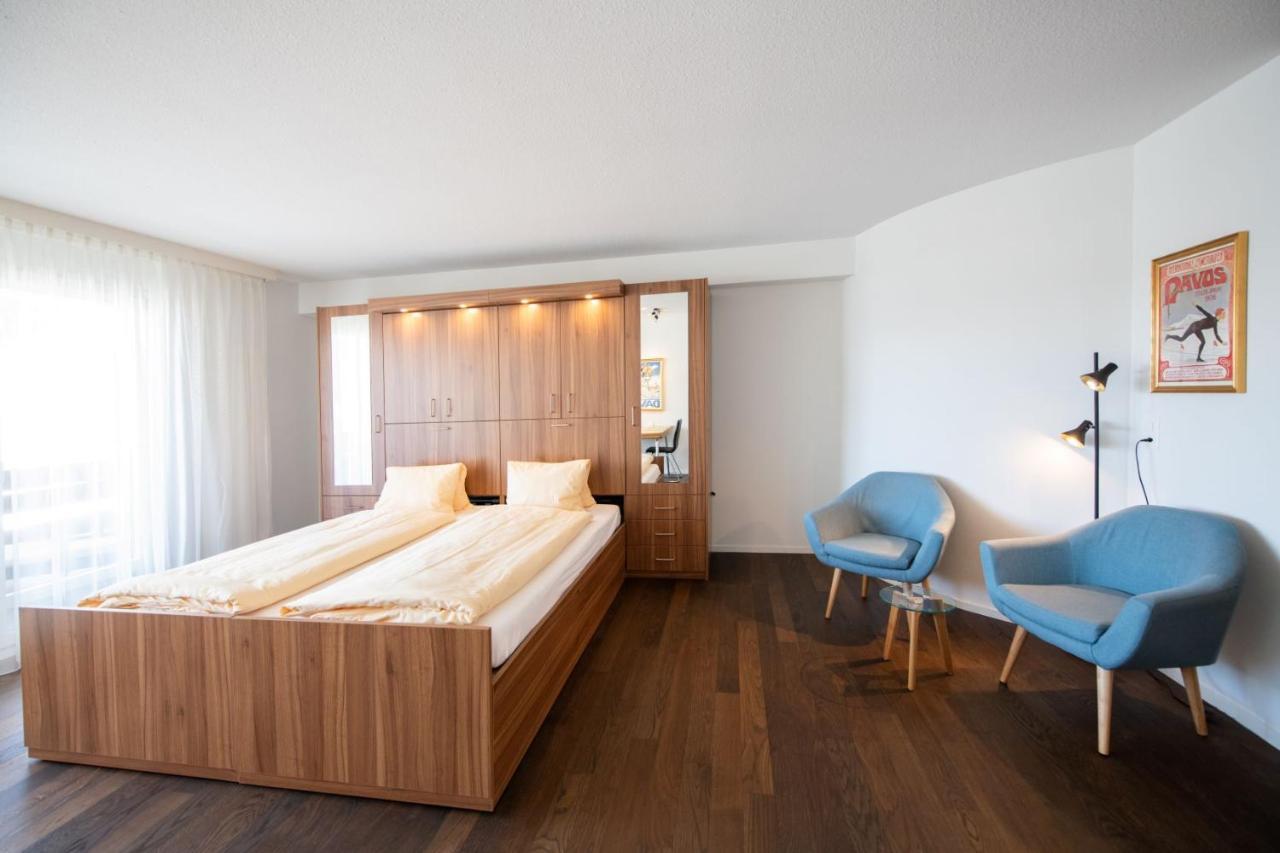 Ferienwohnungen, Carlton Am Park, Davos Platz Ngoại thất bức ảnh